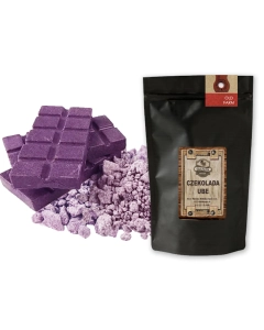 CZEKOLADA Z UBE , FIOLETOWA CZEKOLADA 1 KG SUROWIEC DO PRODUKCJI